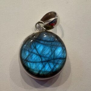 Labradorite necklace and sterling silver